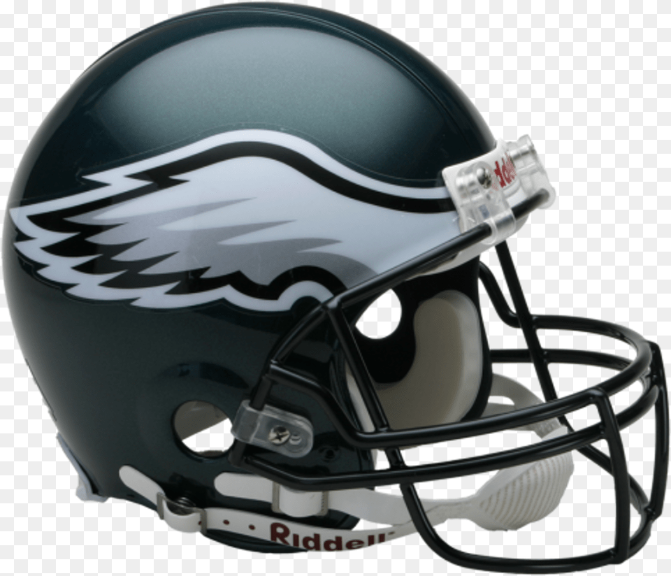 Philadelphia Eagles Helmet, American Football, Football, Person, Playing American Football Png