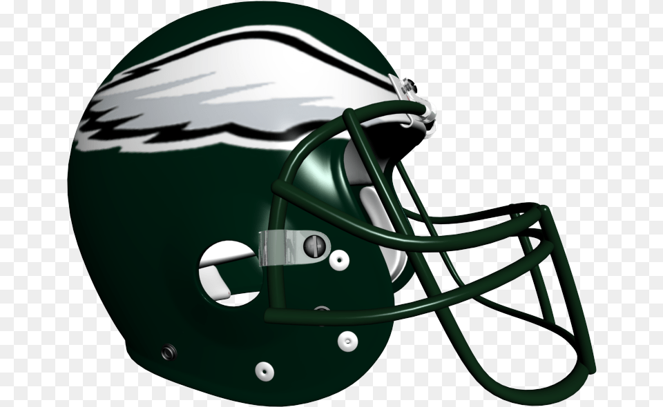 Philadelphia Eagles Helmet Football Helmet Nfl Team Helmets, American Football, Football Helmet, Sport, Person Free Png