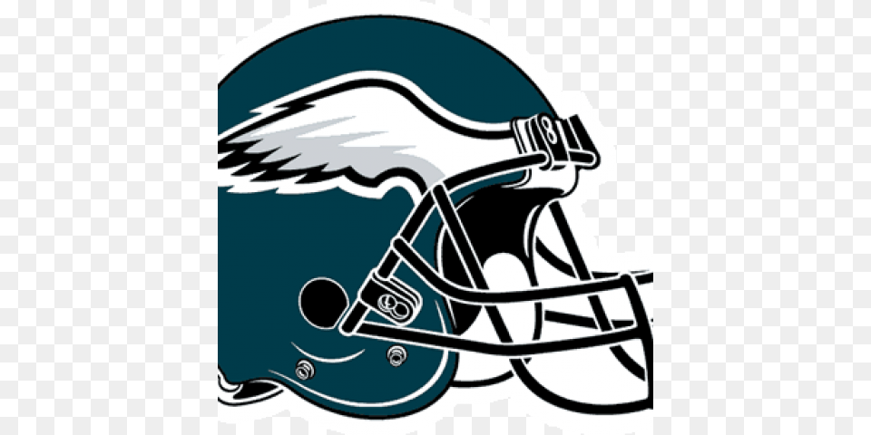 Philadelphia Eagles Helmet Vector, American Football, Football, Person, Playing American Football Free Png
