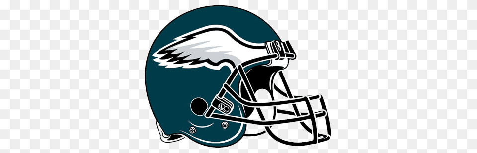 Philadelphia Eagles Images Transparent Download, Helmet, American Football, Football, Person Png
