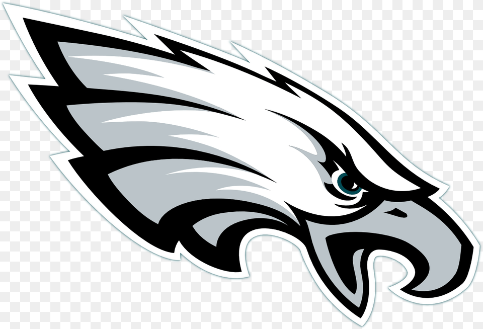 Philadelphia Eagles Logo Clip Cramerton Middle School, Animal, Fish, Sea Life, Shark Png Image