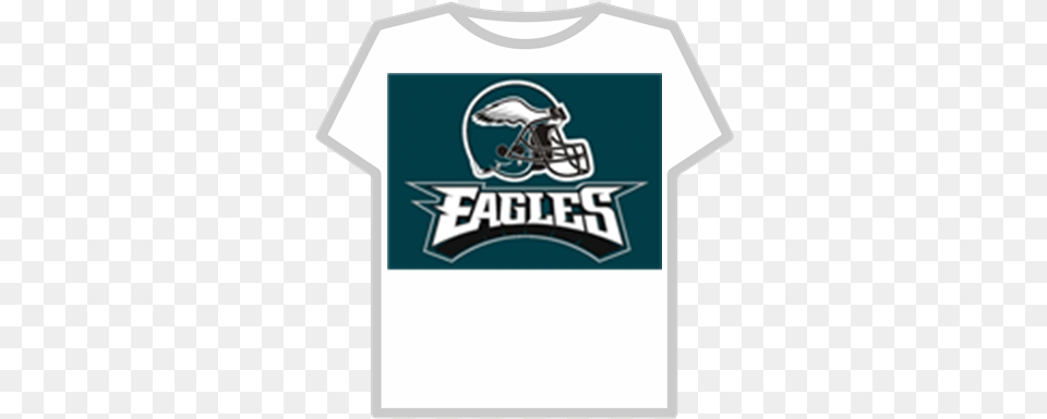 Philadelphia Eagles Logo Roblox Philadelphia Eagles, Clothing, Helmet, T-shirt, Shirt Png Image