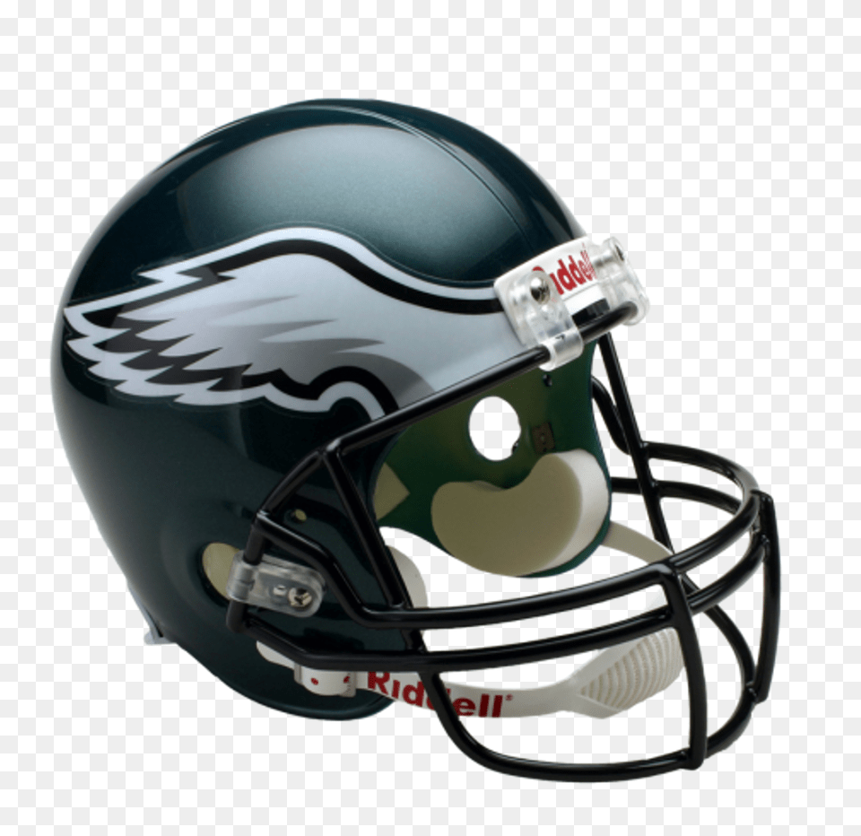 Philadelphia Eagles Nfl Replica Full Size Helmet, American Football, Football, Football Helmet, Person Png