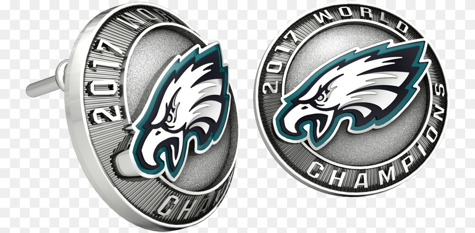 Philadelphia Eagles Philadelphia Eagles Cufflinks, Emblem, Symbol, Wristwatch Png Image