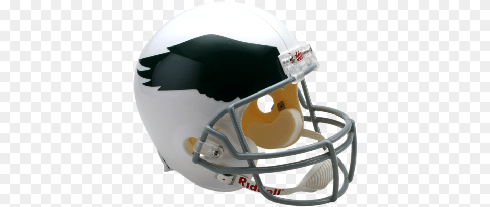 Philadelphia Eagles Throwback 1969 To 1973 Full Size Football Helmet, American Football, Football Helmet, Sport, Person Free Png