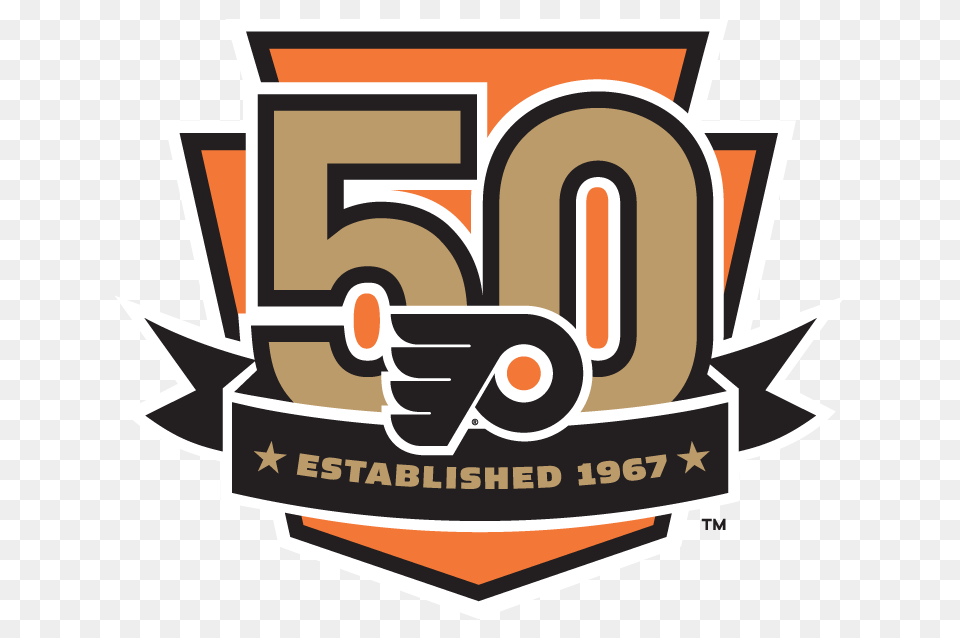 Philadelphia Flyers Anniversary Jersey Infographic On Behance, Logo, Symbol Png Image