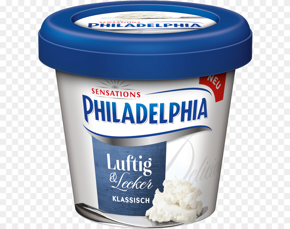 Philadelphia Luftig Und Lecker, Dessert, Food, Yogurt, Cream Free Transparent Png