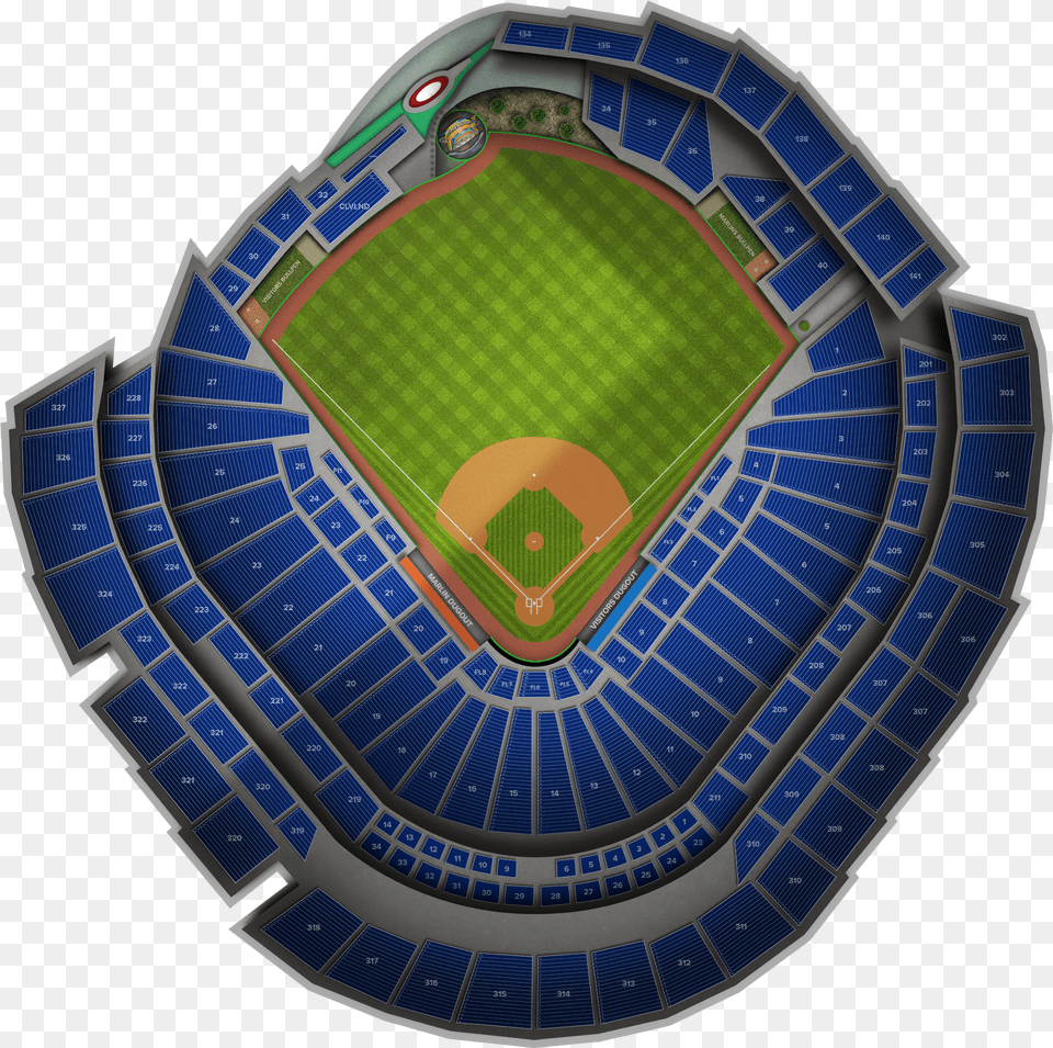 Philadelphia Phillies At Miami Marlins At Marlins Park Soccer Specific Stadium, People, Person, Architecture, Arena Free Png Download