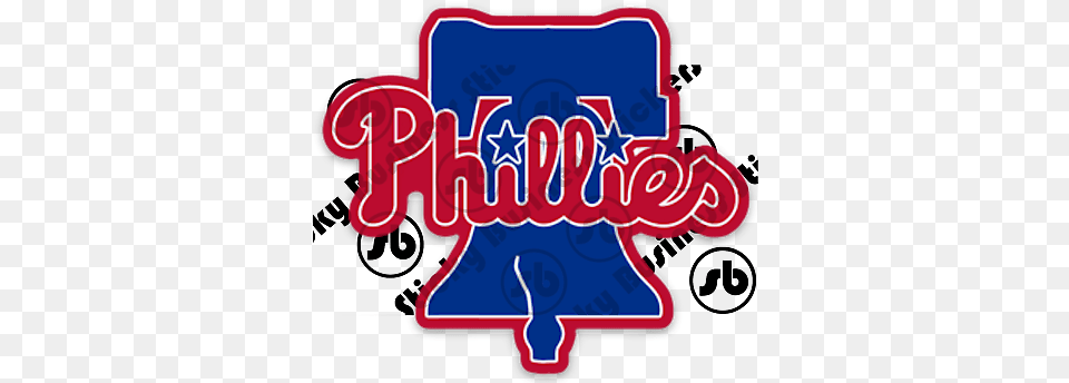 Philadelphia Phillies Liberty Bell New Logo Baseball Vinyl Sticker Eagles Flyers Ebay Clip Art, Dynamite, Weapon Free Png