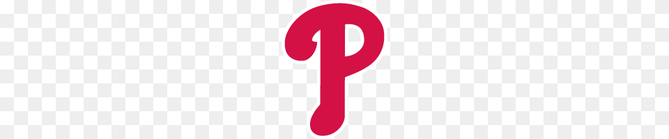 Philadelphia Phillies P Logo, Symbol, Text, Sign, Food Png Image