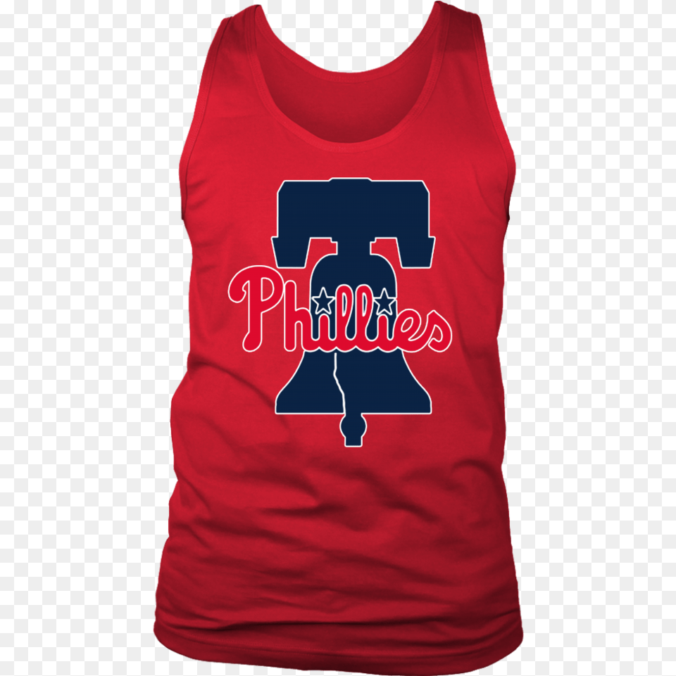 Philadelphia Phillies Unvei New Primary Logo T Shirt Nupe Tank Top, Clothing, Tank Top Png Image