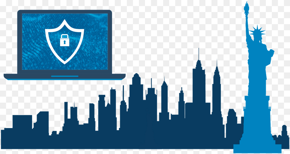 Philadelphia Skyline Silhouette New York City Sketch, Logo, Adult, Wedding, Person Free Transparent Png