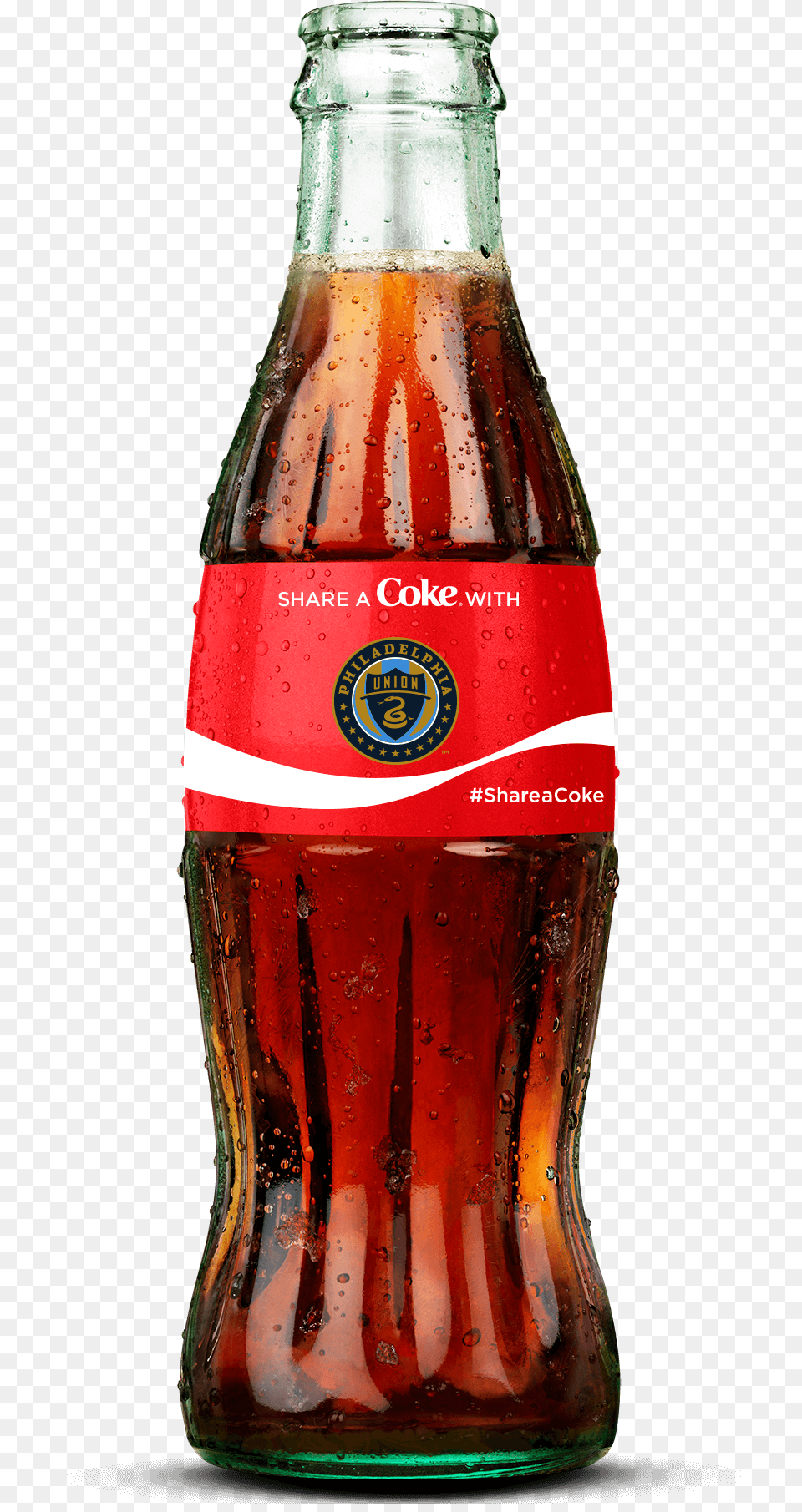 Philadelphia Union Soccer Team Coke Bottle Coke Store, Alcohol, Beer, Beverage, Soda Free Png