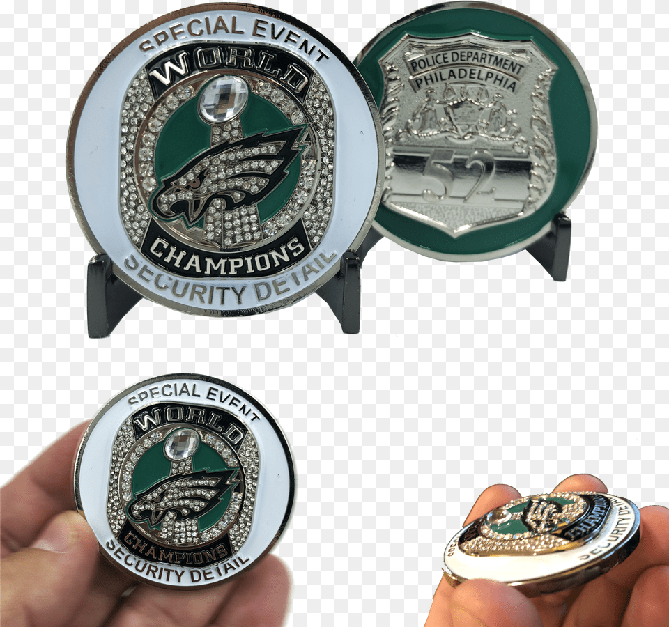 Philadephia Police Badge Eagles Super Bowl Ring With Free Png