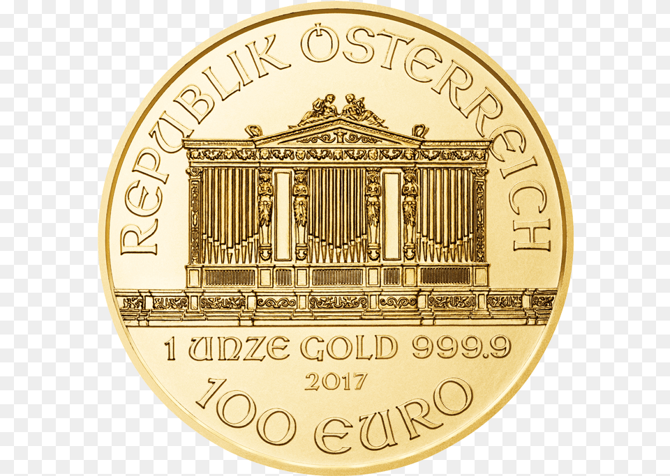 Philarmonique Ounce Rates Buy Wiener Philharmoniker Gold Verkaufen, Coin, Money Free Transparent Png