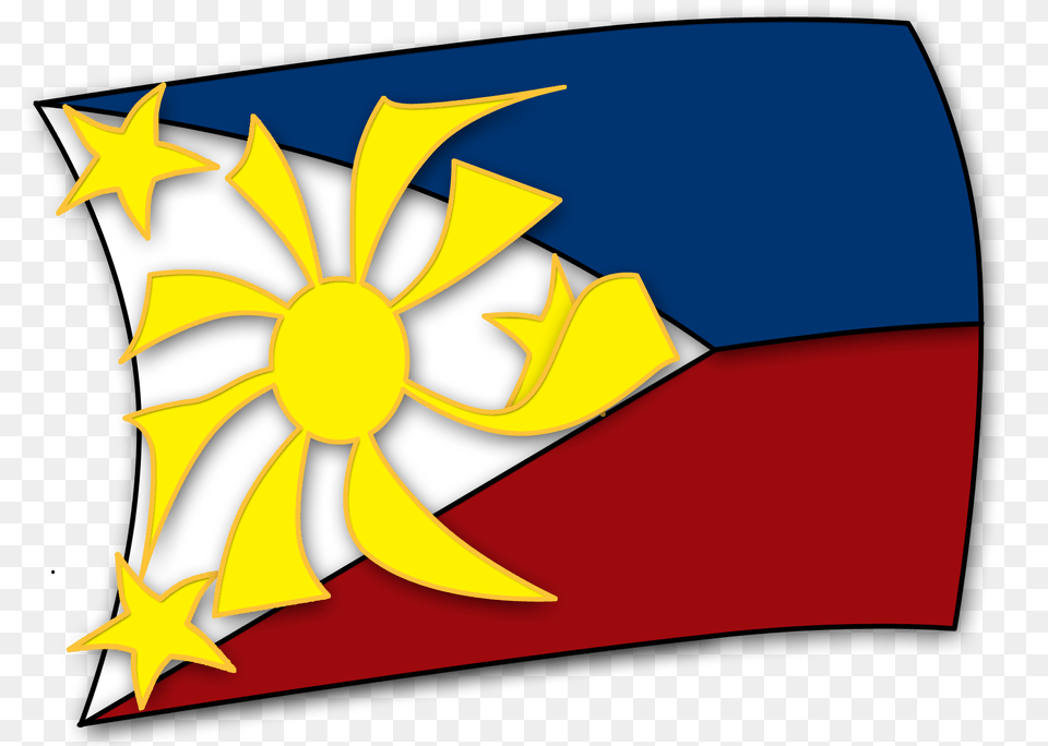 Philipines Clipart Sign, Flag Png