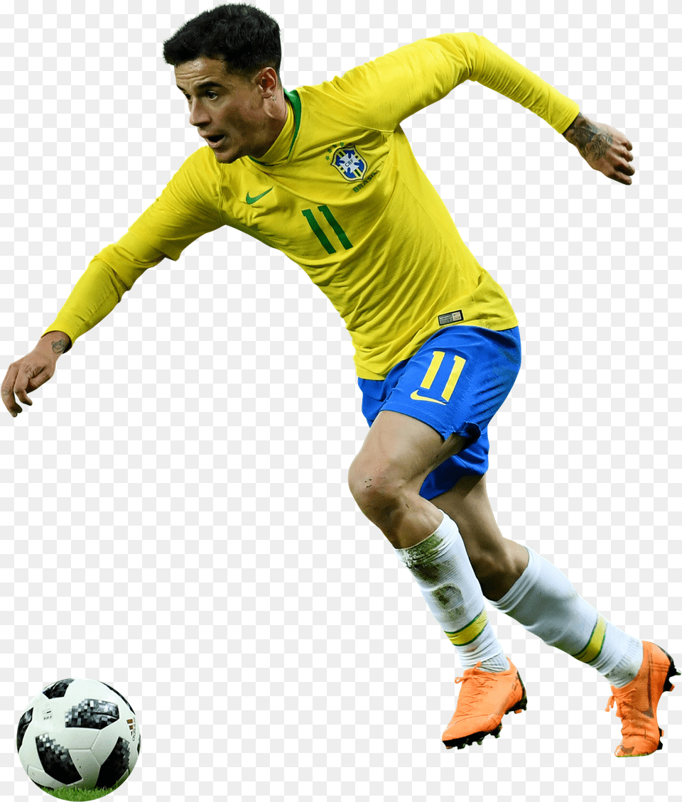 Philippe Coutinho Render Kick Up A Soccer Ball, Sport, Football, Soccer Ball, Sphere Free Transparent Png