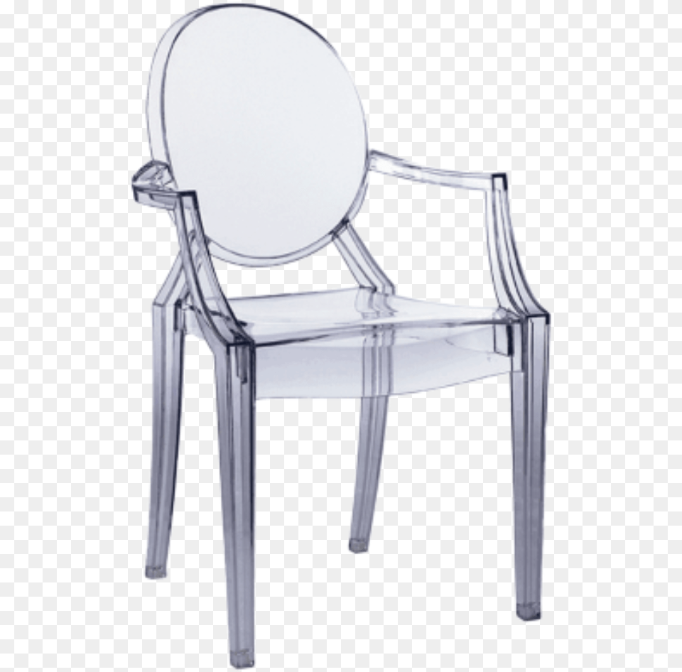 Philippe Starck Silla Louis Ghost, Furniture, Chair Free Transparent Png
