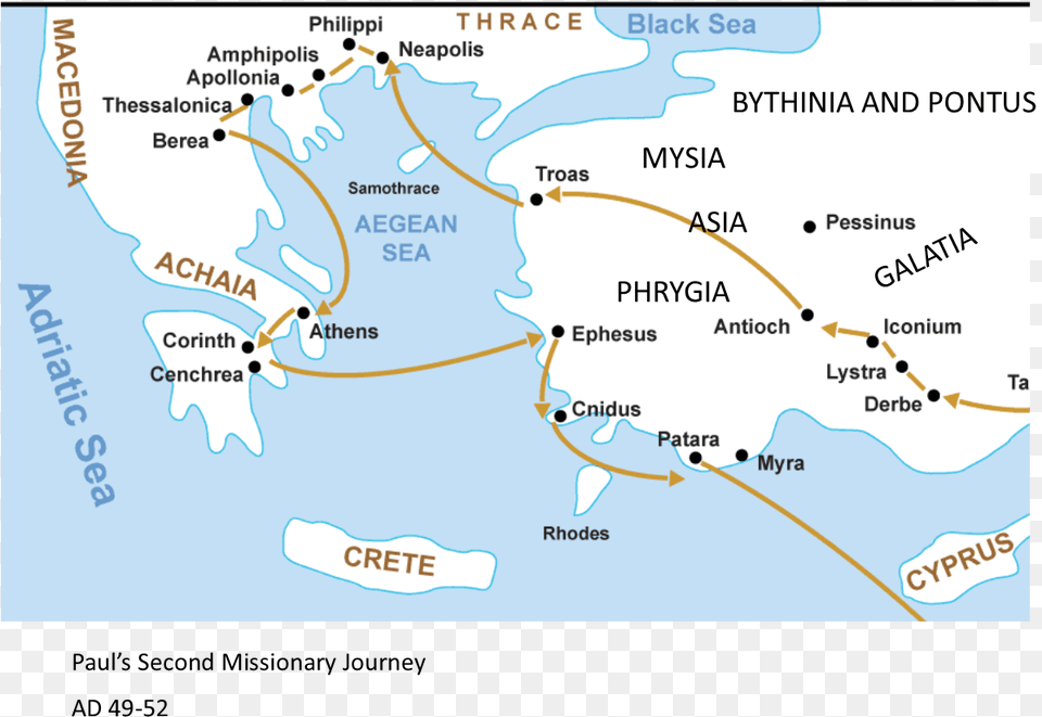 Philippi Thessalonica And Berea, Atlas, Chart, Diagram, Map Free Transparent Png