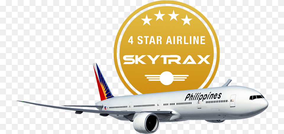 Philippine Airlines 4 Star, Aircraft, Airliner, Airplane, Transportation Free Png Download