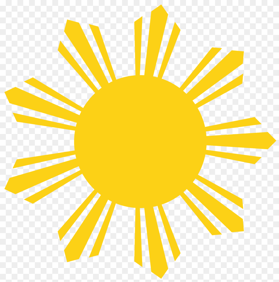Philippine Flag Proposed 9 Ray Sun Clipart, Flower, Plant, Outdoors, Nature Free Transparent Png