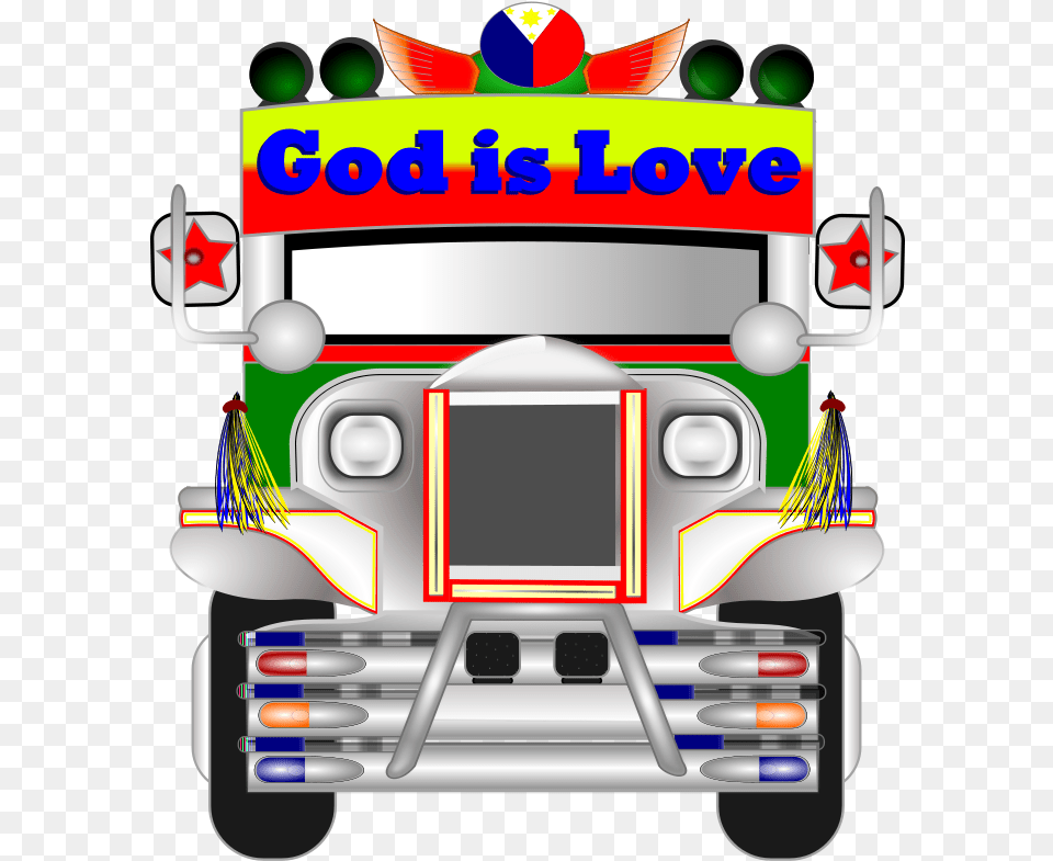 Philippine Jeepney Jeepney Clipart, Transportation, Van, Vehicle, Ambulance Free Png