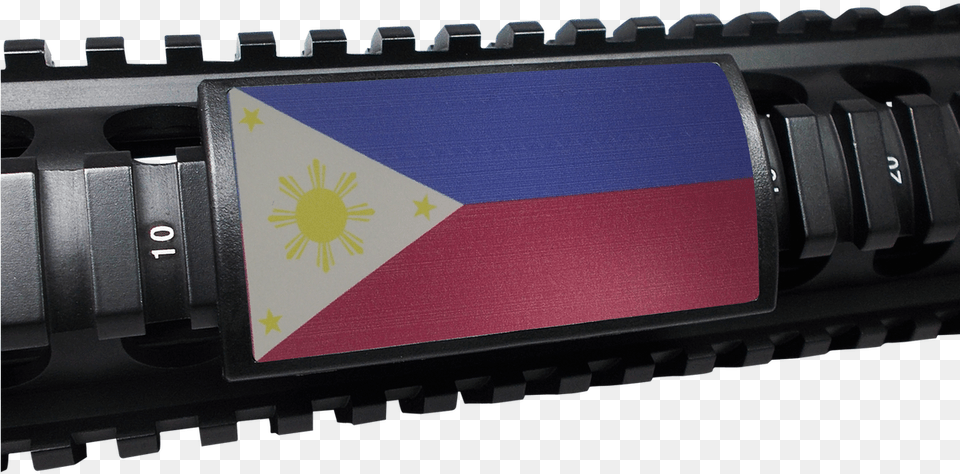 Philippines Flag Rail Cover Pin Up Laser Engraved, Wristwatch Free Png Download