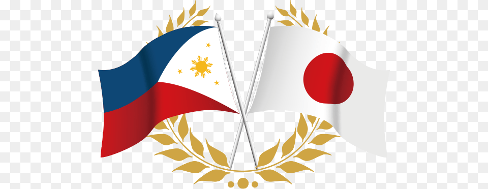 Philippines Japan Classnk Jsmea Philippine Flag And Japan Flag Png Image