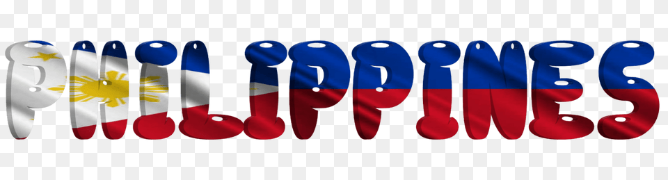 Philippines Lettering With Flag Clipart, Cutlery, Spoon Png