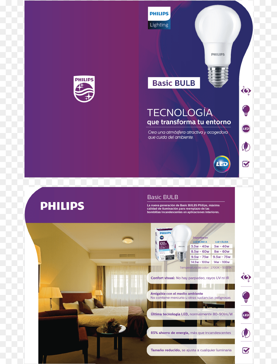 Philips, Advertisement, Light, Poster, Bed Png Image
