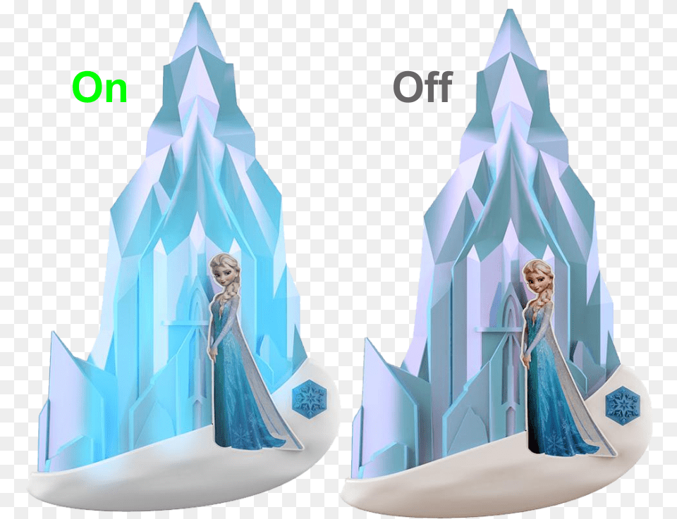 Philips 3d Led Wall Light Disney Frozen Elsa Disney 3d Wall Light, Ice, Outdoors, Nature, Wedding Free Png