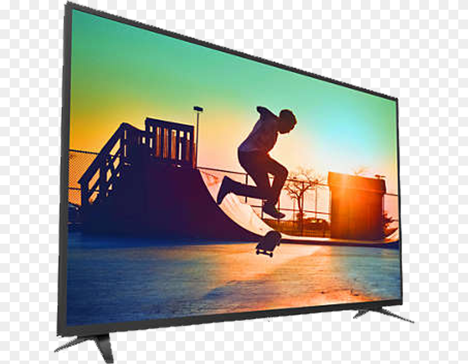 Philips 50 Inch 4k Smart Tv, Monitor, Computer Hardware, Electronics, Hardware Free Transparent Png