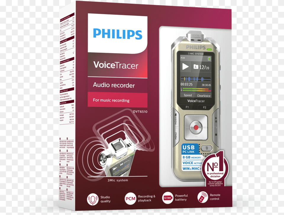 Philips Dvt4010 Voice Recorder, Electronics, Mobile Phone, Phone, Computer Hardware Free Png