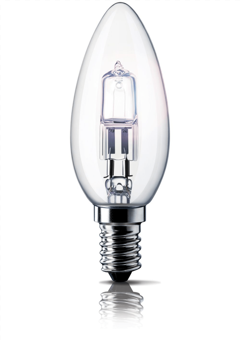 Philips Ecoclassic Halogen 28w E14 Candle Light Bulb Philips Led Frosted Candle Energy Savier Light Bulb, Lightbulb Free Transparent Png