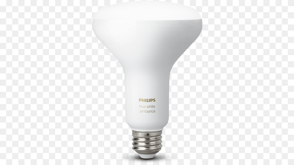 Philips Hue White Ambiance Br30 Single Flood Light Flood Light Bulb, Electronics Free Transparent Png