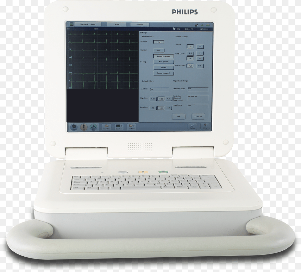 Philips Pagewriter Tc70 Ekg Office Equipment, Computer, Electronics, Laptop, Pc Free Png