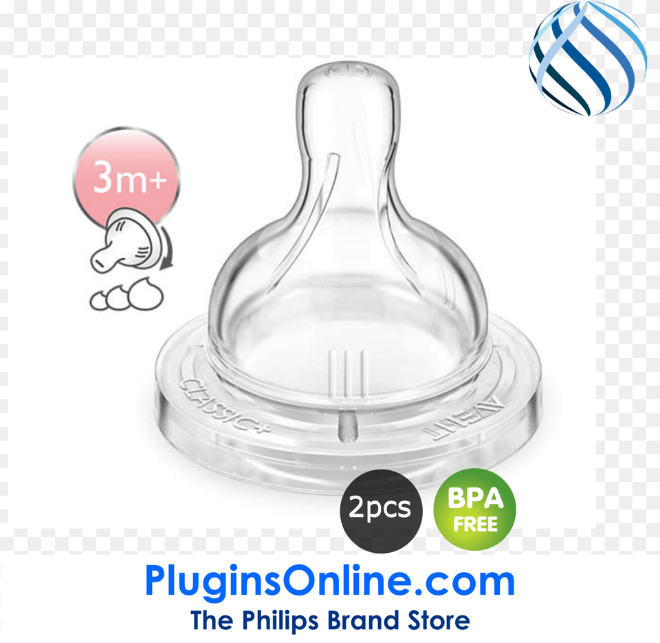 Philips Silicone Teats Variable Flow Baby Bottle, Beverage, Milk Free Png