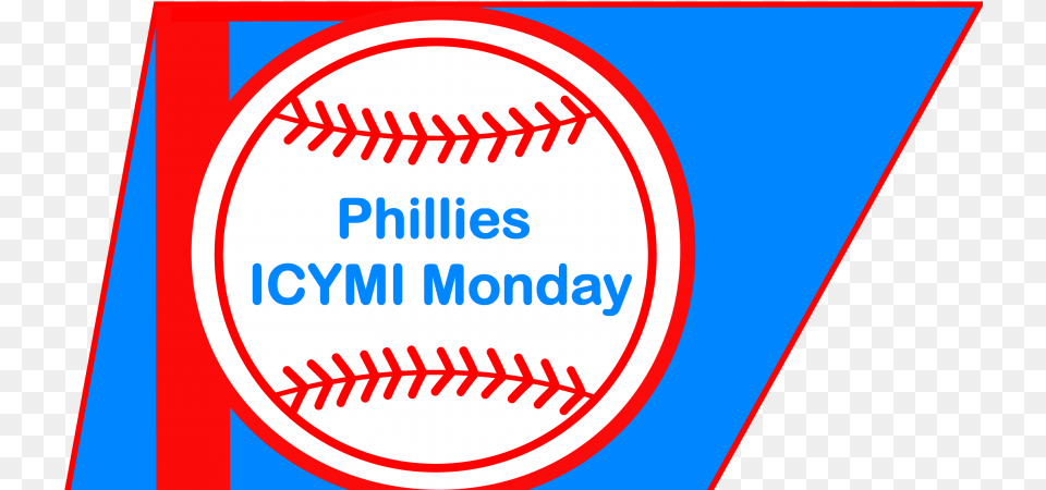 Phillies Icymi Monday Svg Baseball Stitches, Ball, Baseball (ball), Sport, Text Free Png Download
