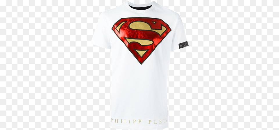 Phillipp Plein Superman Logo T Shirt Superman Symbol, Clothing, T-shirt Free Transparent Png