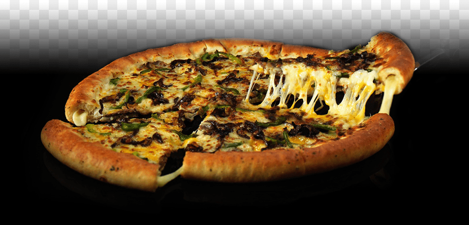 Philly Cheese Pizza Hut, Food, Food Presentation, Fungus, Plant Free Transparent Png