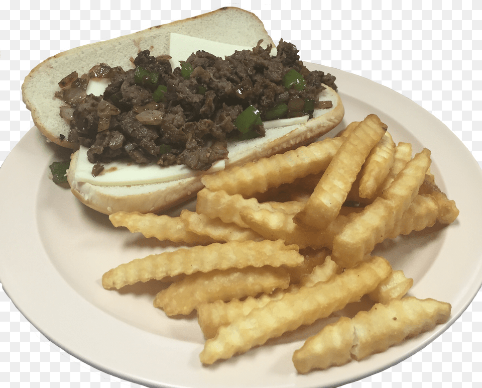 Philly Cheese Steak French Fries, Plate, Food, Meal, Food Presentation Png