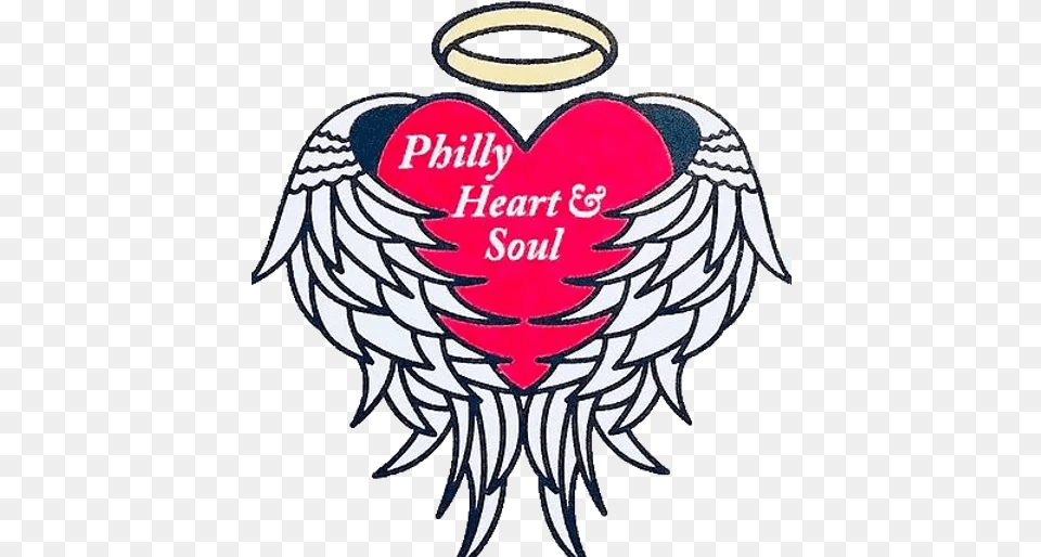 Philly Heart And Soul Automotive Decal, Symbol, Logo, Emblem, Adult Free Png Download