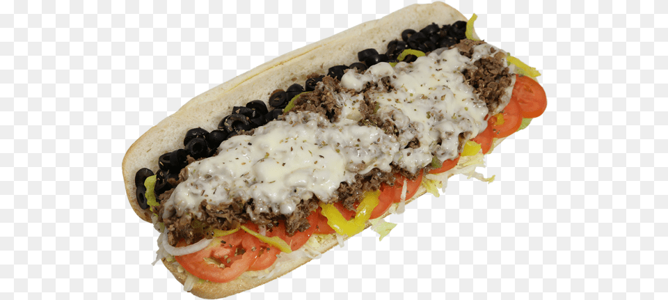 Philly Steak And Cheese Dodger Dog, Food, Sandwich Free Png Download