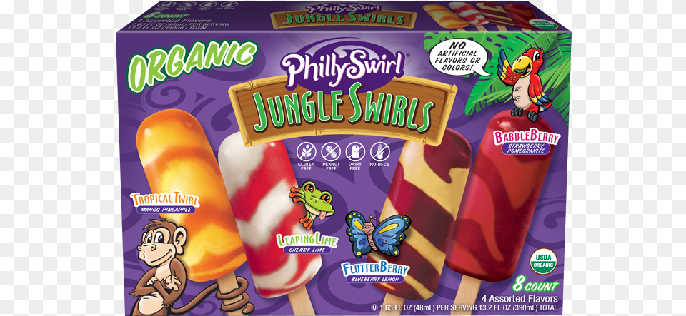 Philly Swirl Stix, Food, Ice Pop, Baby, Person Free Png