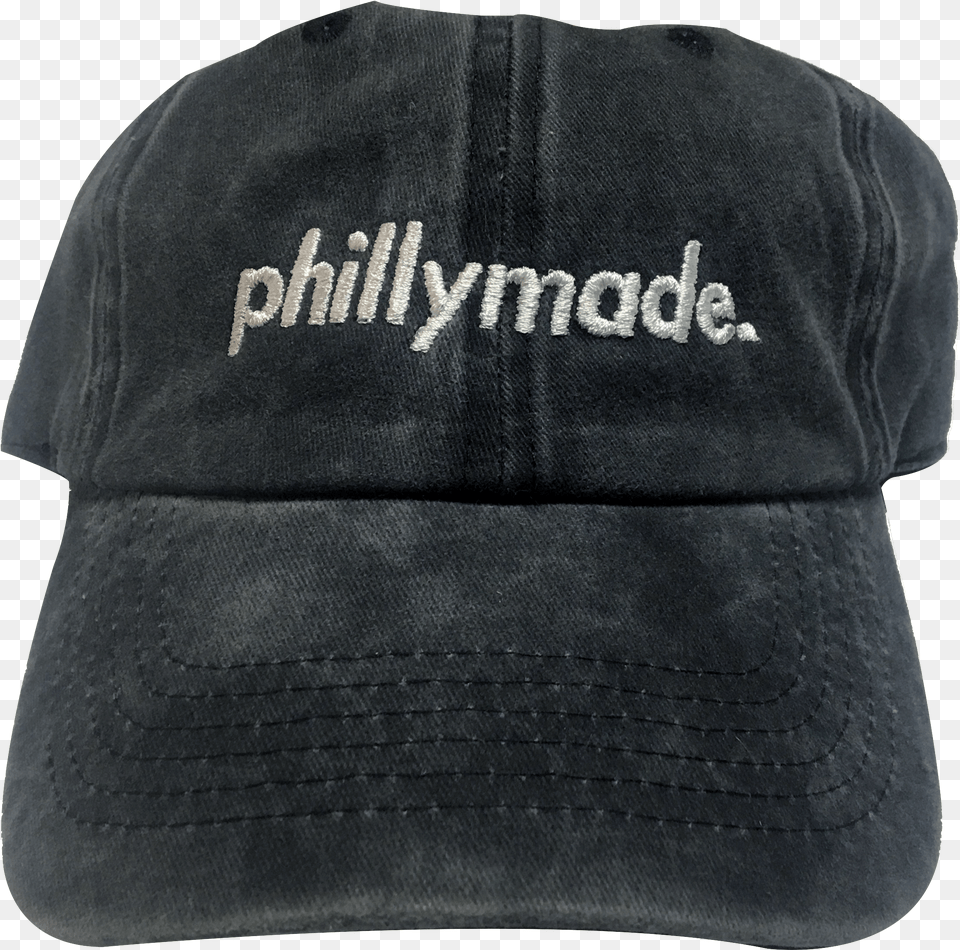 Phillymade Hat Black Vintagefaded Unstructured Dad Hat For Baseball Png Image