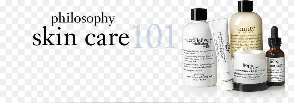 Philosophy Skin Care Philosophy Skin Care, Bottle, Lotion Free Png Download