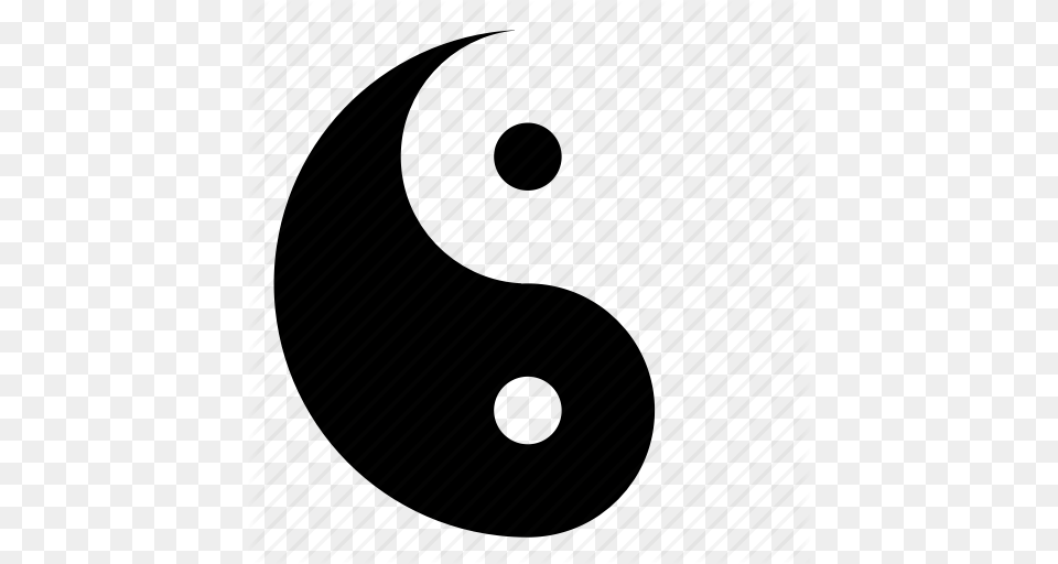 Philosophy Yang Yin Yinyang Icon, Nature, Night, Outdoors, Astronomy Free Png Download