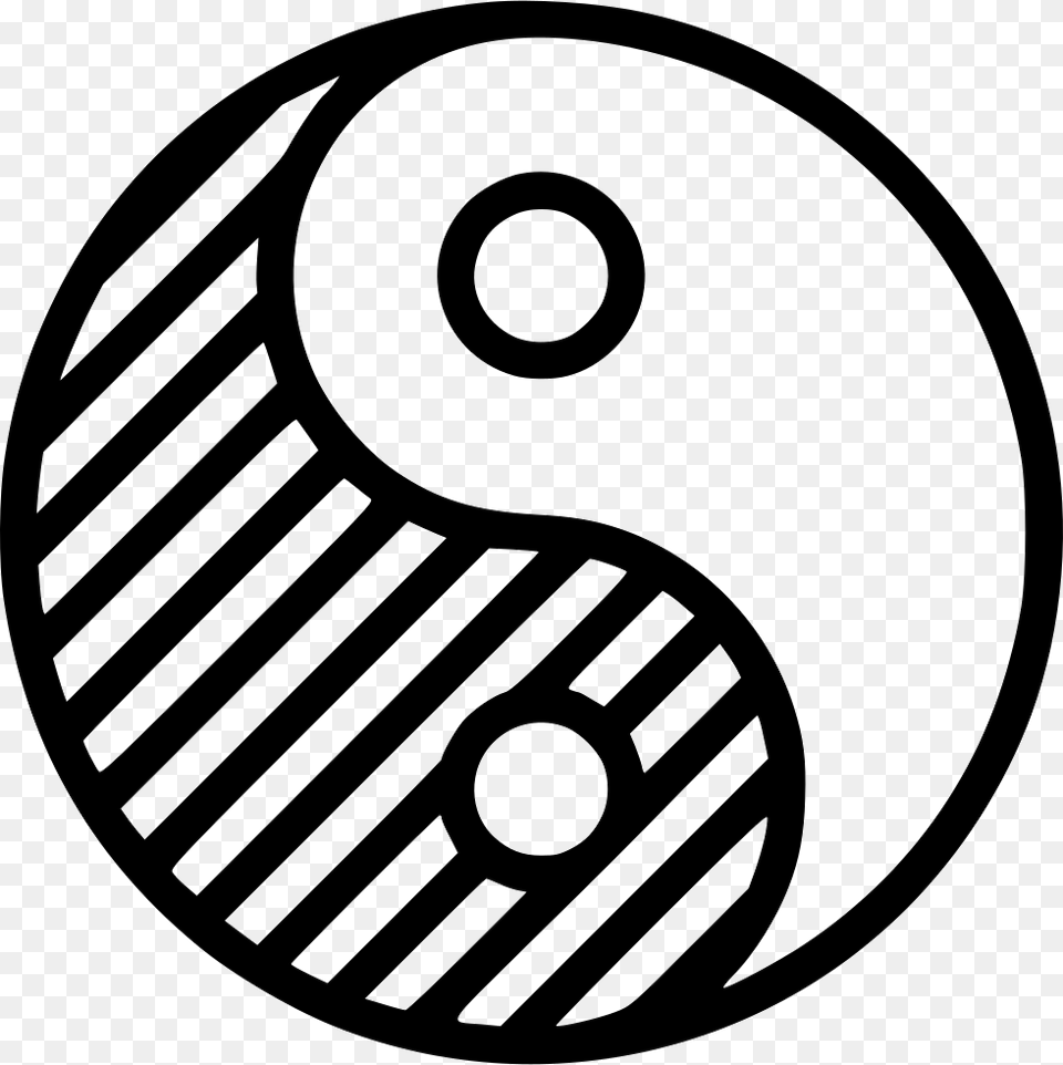 Philosophy Yin Yang Alfa Omega Evil Good Dialectics Sketch Of Crescent Moon, Symbol, Number, Text, Ammunition Free Transparent Png