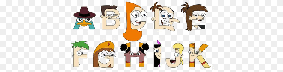 Phineas And Ferb Image Transparent Phineas Y Ferb Personajes, Book, Comics, Publication Free Png Download