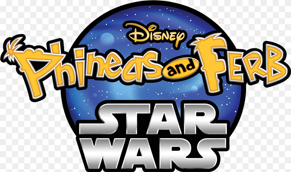 Phineas And Ferb Phineas And Ferb Star Wars Logo Full Disney Png